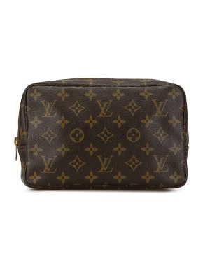 Louis Vuitton Coated Canvas Monogram Trousse Toilette 23