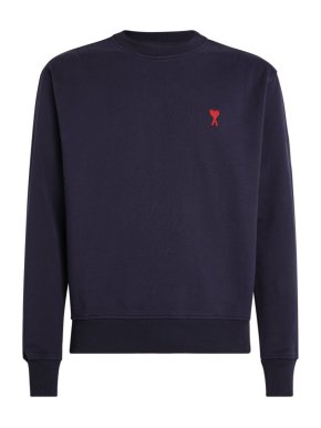Ami paris 'Ami de Cœur' Navy Sweatshirt