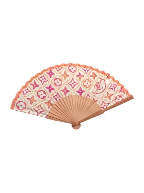 Louis Vuitton Monogram Flower Tile Fan
