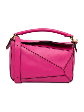 Loewe Pink Medium Puzzle Bag 1