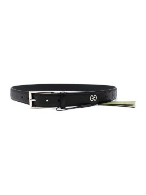 Gucci Black Patent Leather Belt Size 90