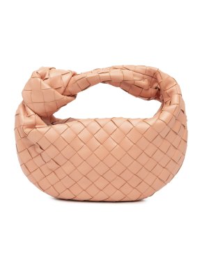 Bottega Veneta Peach Mini Nappa Intrecciato Jodie 1