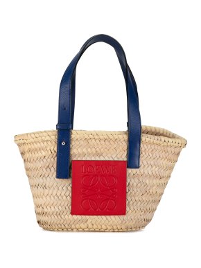 Loewe Small Raffia Basket Tote 1