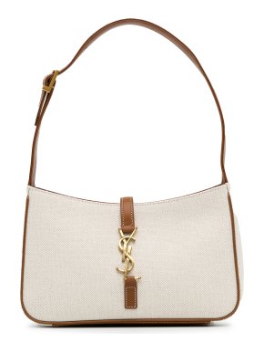 Saint Laurent Canvas and Leather Le 5 a 7 1