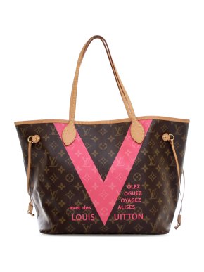 Louis Vuitton Limited Edition Monogram V Neverfull MM