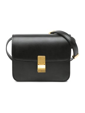 Celine Black Teen Calfskin Classic Box Crossbody Bag 1