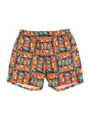 Beams + Multicolour Paisley Swimming Shorts