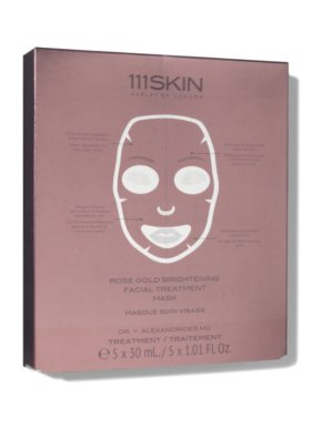 111Skin Rose Gold Brightening Facial Treatment Mask 5x30ml