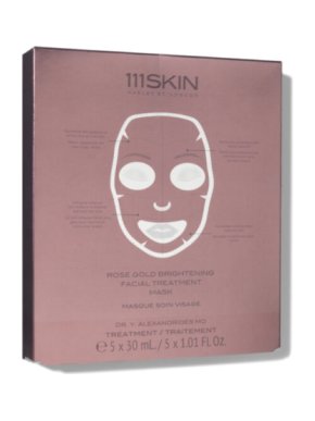 111Skin Rose Gold Brightening Facial Treatment Mask 5x30ml