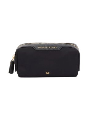 Anya Hindmarch Black 'Girlie Stuff' Pouch