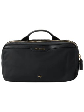 Anya Hindmarch Black 'Home Office' Pouch