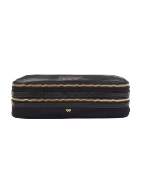 Anya Hindmarch Black 'Make-Up'  Pouch
