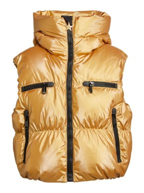 Goldbergh Gold Metallic Shine Gilet
