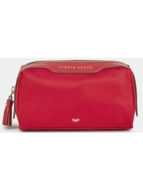 Anya Hindmarch Red 'Girlie Stuff' Pouch