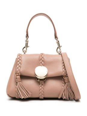 Chloe Taupe Mini Penelope Shoulder Bag