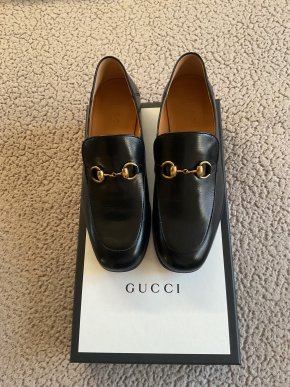 Gucci Black Jordaan Loafer