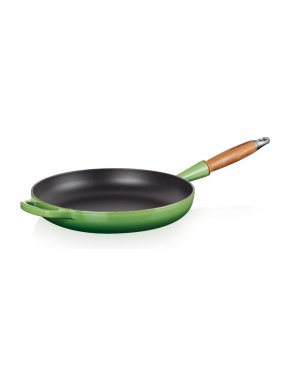 Le Creuset Signature Cast Iron 28cm Frying Pan - Bamboo Green