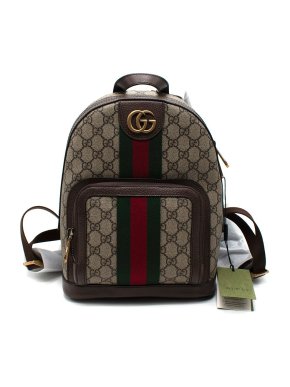 Gucci Small Monogram Ophidia Backpack