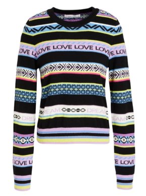 Chinti& Parker Intarsia Wool And Cashmere-blend Jumper