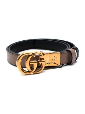 Gucci Marmont Reversible Leather Belt Size 75