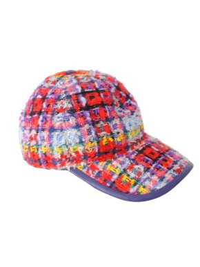 Gucci Multicoloured Tweed Cap
