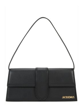 Jacquemus Black Le Bambino Long  Leather Shoulder Bag