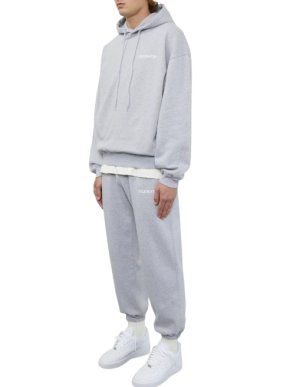 Cole Buxton Grey Classic Logo Hoodie