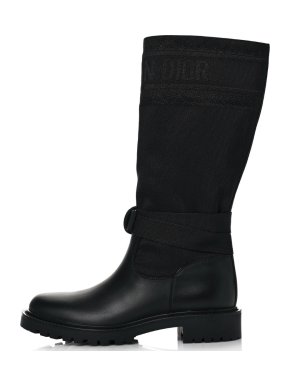 Dior Navy and Black Boots D-Major Boots