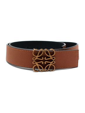 Loewe Tan Reversible Anagram Belt Size 75