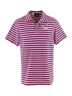 Loewe x Paula's Ibiza Striped Cotton Jersey Polo Shirt