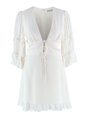 Reformation Ivory  Laurelei  Mini Dress