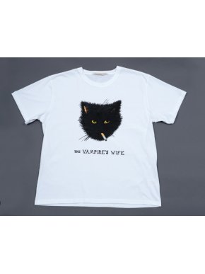 The Vampires Wife Cigarette Kitten T-shirt