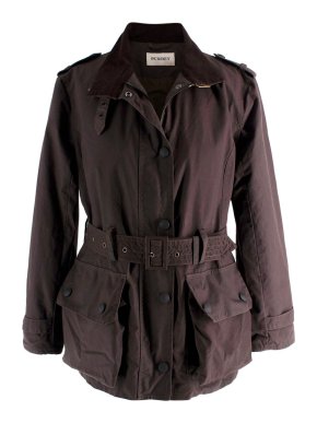 Purdey Brown Cotton Waxed Field Jacket