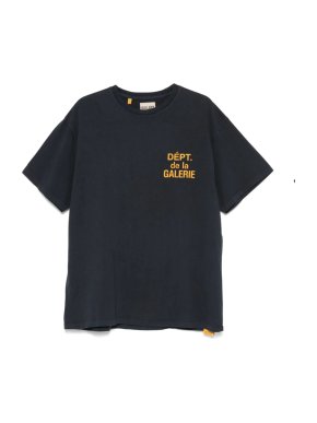 Gallery Dept Black Contrast Logo T-Shirt