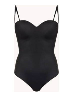 Wolford Black Padded Bodysuit