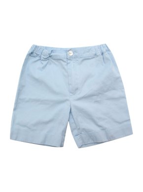 Ludo Ptommi Kids Blue Cotton Shorts 1