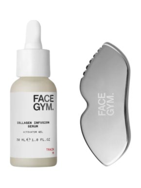 FACEGYM Contouring Gua Sha and Collagen Infusion Serum 1
