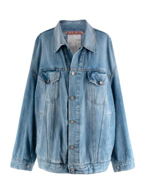 Acne Studios Unisex Light Wash Denim Jacket