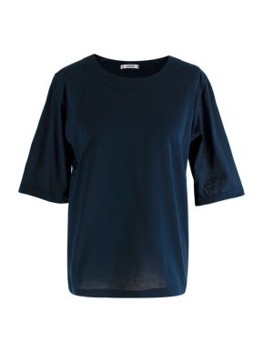YSL Navy Short Sleeve T-Shirt 1