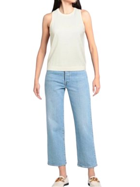 JW Anderson Off White Merino Sleeveless Knit 1
