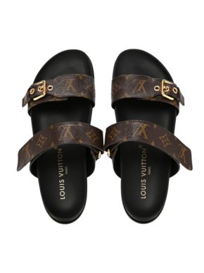 Louis Vuitton Coated Canvas Sandals 1