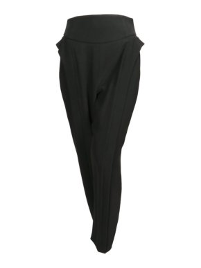 Alexander McQueen Black Silk Blend Harem Pants