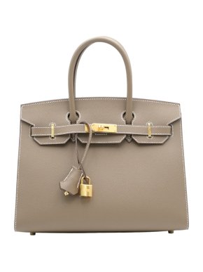 Hermès Etoupe Epsom Leather Birkin with Gold Hardware 1