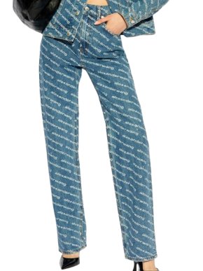Alexander Wang Denim Printed Jeans 1