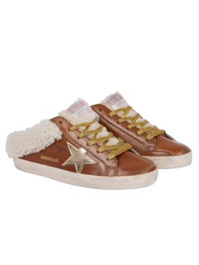 Golden Goose Shearling Lined Trainers