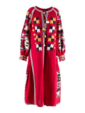 Vita Kin Red Magic Embroidered Midi Dress 1