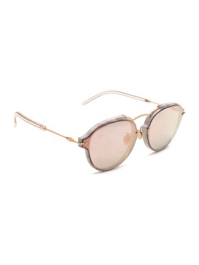 Dior Eclat Grey Marble Frame & Pink Tint Sunglasses 1