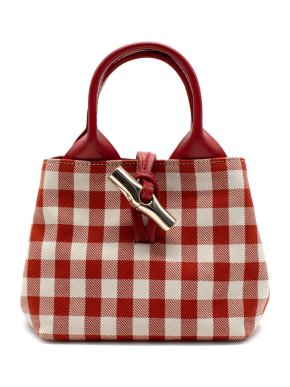Longchamp Le Roseau XS Handbag Bark Canvas 1