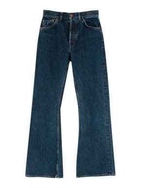 Chloe Indigo Wash Flared Denim Jeans 1