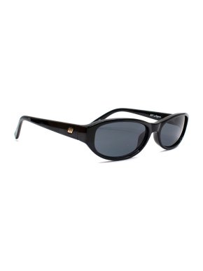 Le Specs 'Dont Cha' Sunglasses in Black 1
